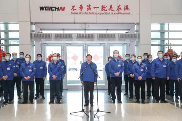 譚旭光：濰柴精神高高飄揚在海拉爾！